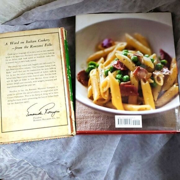 Talisman Italian Cookbook and Signed Mario Batali-Molto Gusto - Picture 2 of 7